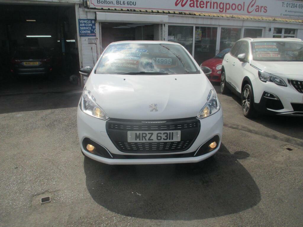 Peugeot 208 1.2 Puretech Black Edition Euro 6 MRZ6311 White #5