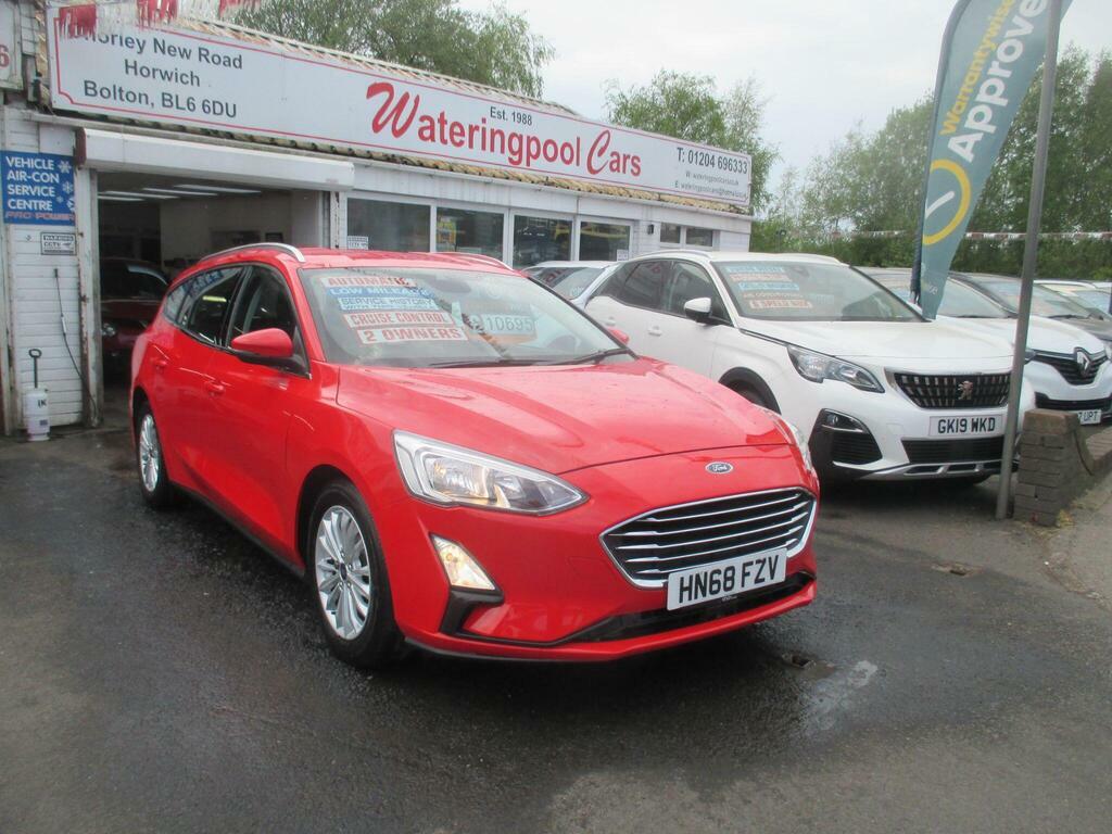 Ford Focus 1.0T Ecoboost Titanium Euro 6 S S HN68FZV Red #2