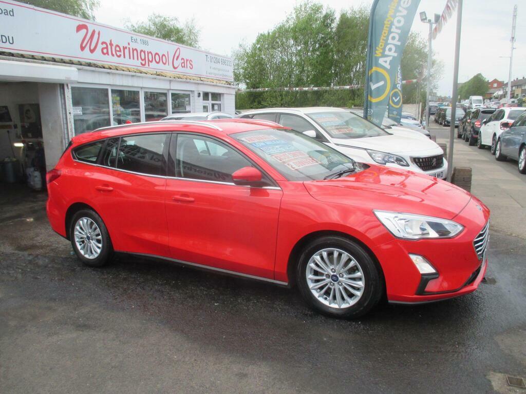 Ford Focus 1.0T Ecoboost Titanium Euro 6 S S HN68FZV Red #4