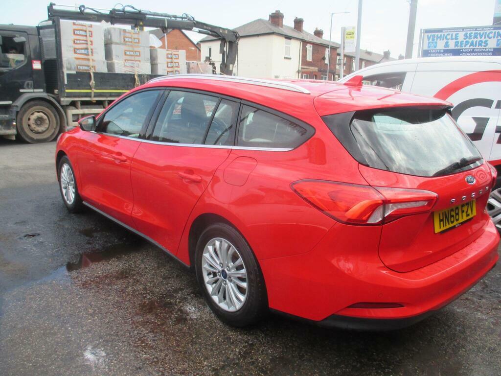 Ford Focus 1.0T Ecoboost Titanium Euro 6 S S HN68FZV Red #5