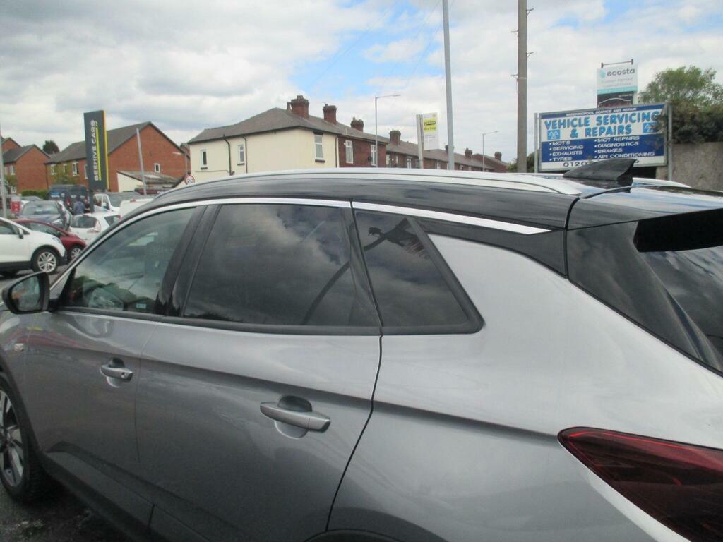 Vauxhall Grandland X 1.2 Turbo Sport Nav Euro 6 S S YC68PDY Grey #6