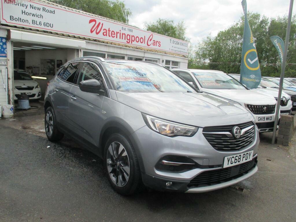 Vauxhall Grandland X 1.2 Turbo Sport Nav Euro 6 S S Grey