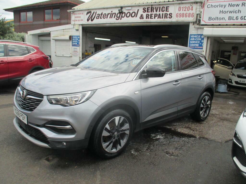 Vauxhall Grandland X 1.2 Turbo Sport Nav Euro 6 S S YC68PDY Grey #5