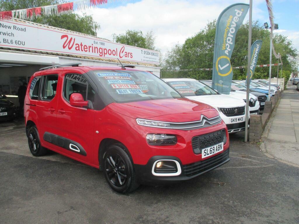 Citroen Berlingo 1.2 Puretech Flair M Mpv Euro 6 S S Red