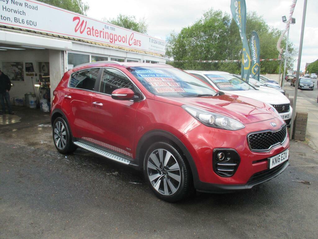 Kia Sportage 2.0 Crdi Kx-3 Awd Euro 6 Red