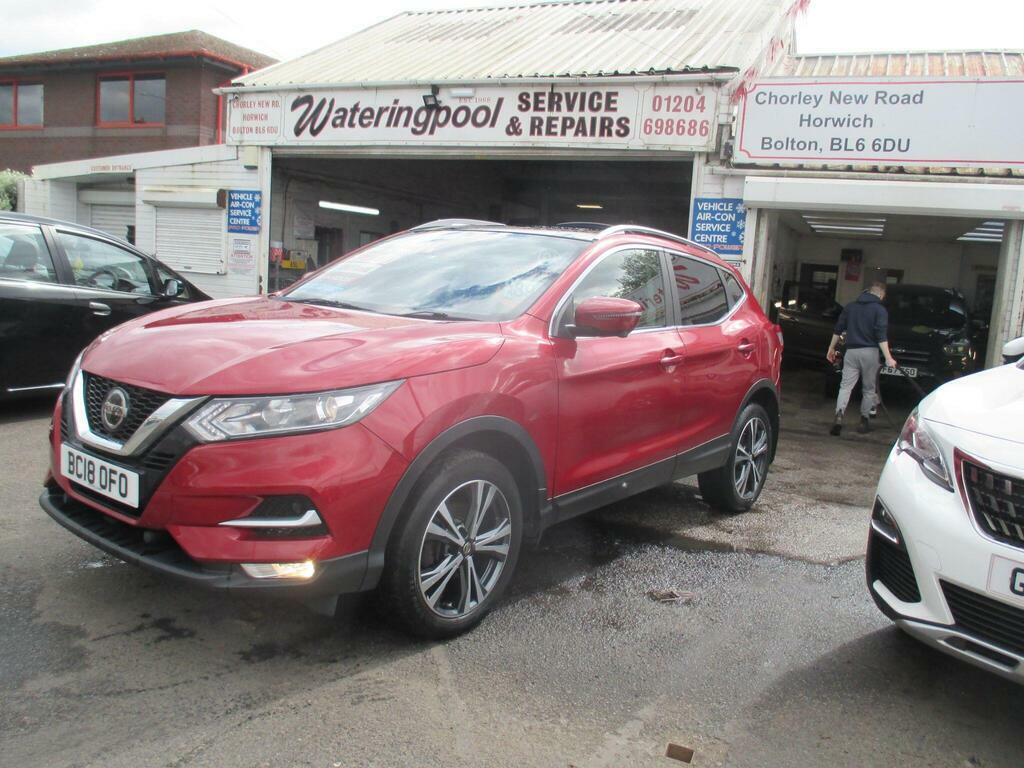 Nissan Qashqai 1.5 Dci N-connecta Euro 6 S S BC18OFO Red #4