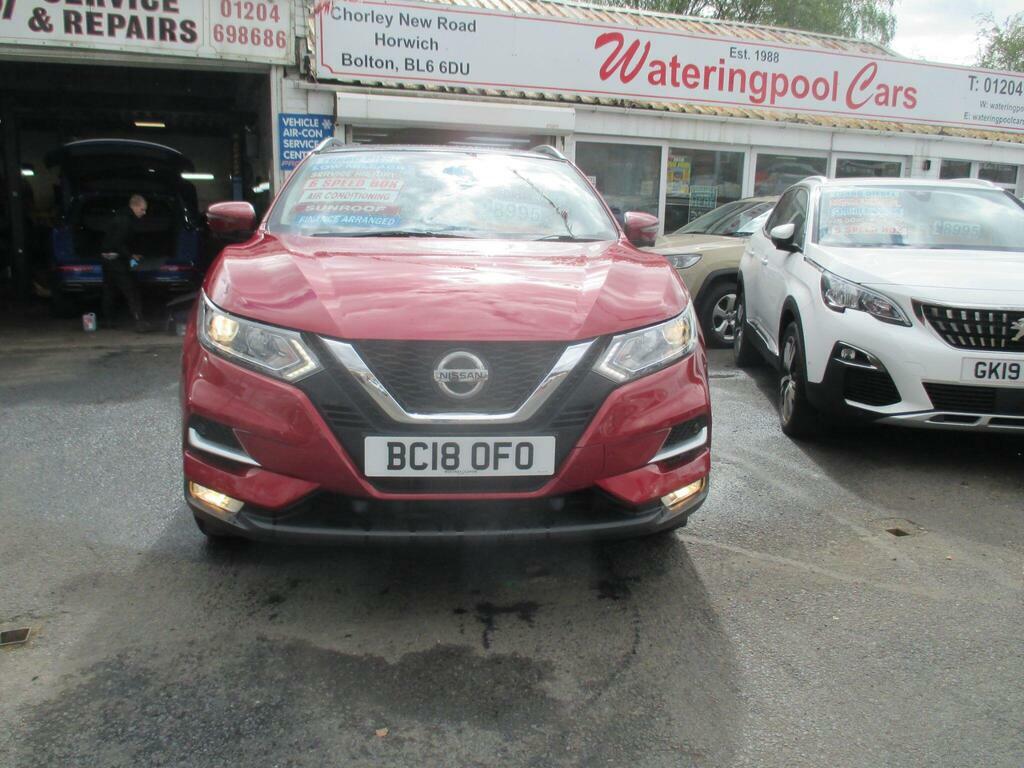 Nissan Qashqai 1.5 Dci N-connecta Euro 6 S S BC18OFO Red #3