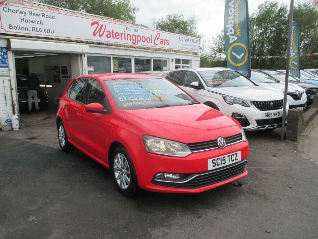 Volkswagen Polo 1.2 Tsi Bluemotion Tech Se Euro 6 S S Red