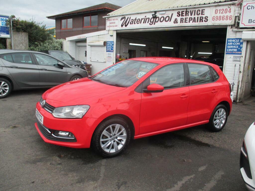 Volkswagen Polo 1.2 Tsi Bluemotion Tech Se Euro 6 S S SC15TCZ Red #6