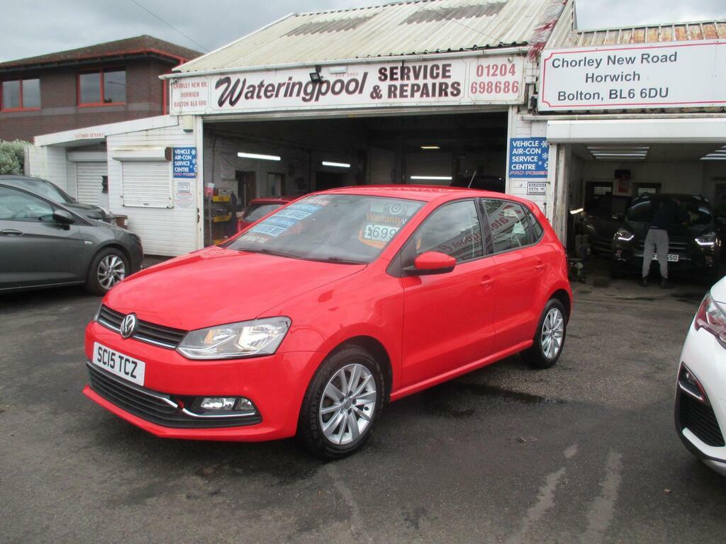 Volkswagen Polo 1.2 Tsi Bluemotion Tech Se Euro 6 S S SC15TCZ Red #5
