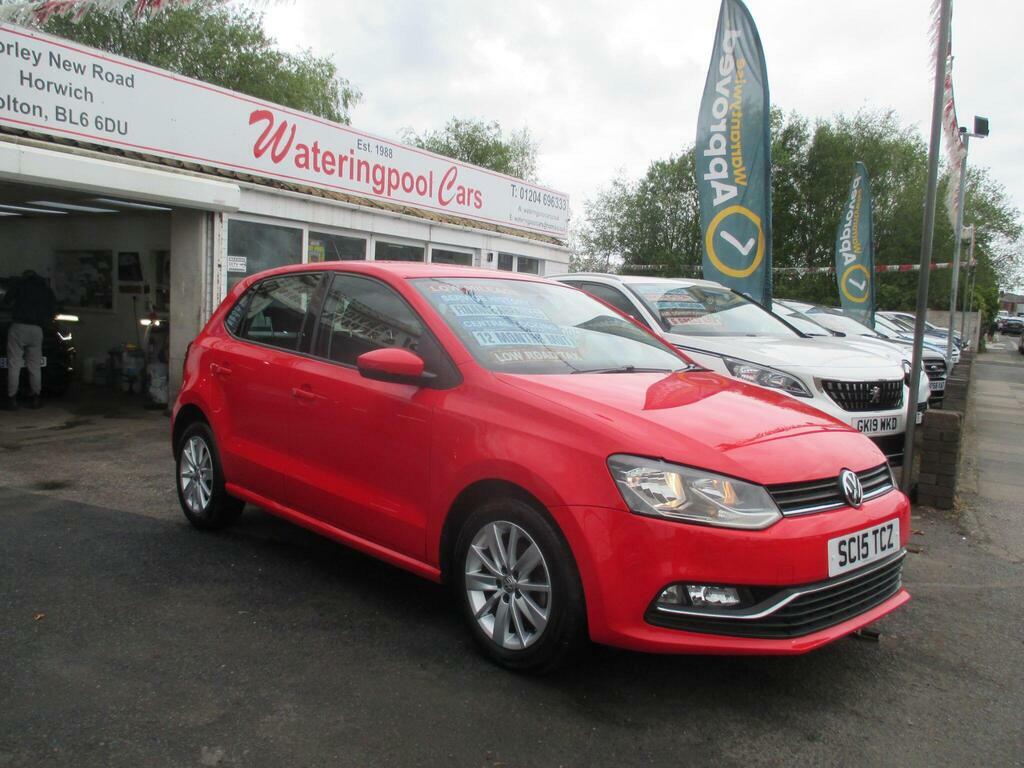 Volkswagen Polo 1.2 Tsi Bluemotion Tech Se Euro 6 S S SC15TCZ Red #2