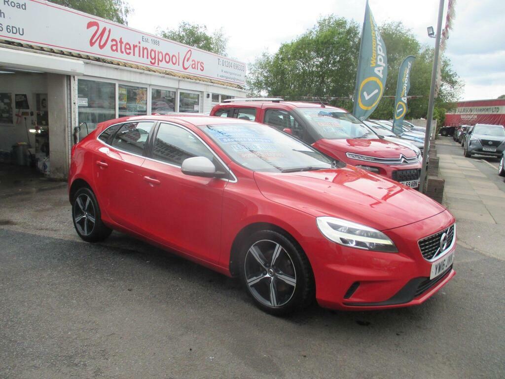 Volvo V40 2.0 T2 R-design Euro 6 S S YW16JVK Red #3