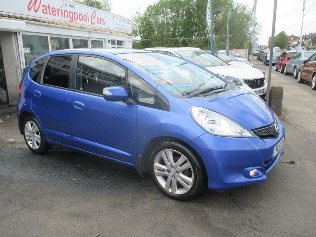 Honda Jazz 1.4 I-vtec Ex Cvt Euro 5 Blue #2