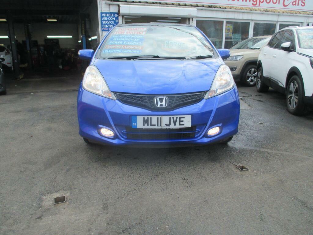 Honda Jazz 1.4 I-vtec Ex Cvt Euro 5 Blue #6