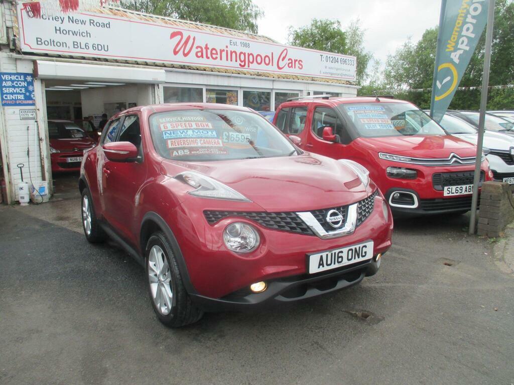 Nissan Juke 1.2 Dig-t N-connecta Euro 6 S S AU16ONG Red #4
