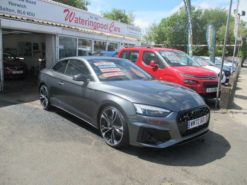 Audi A5 2.0 Tdi 40 Black Edition S Tronic Quattro Euro 6 WM72BDU Grey #2