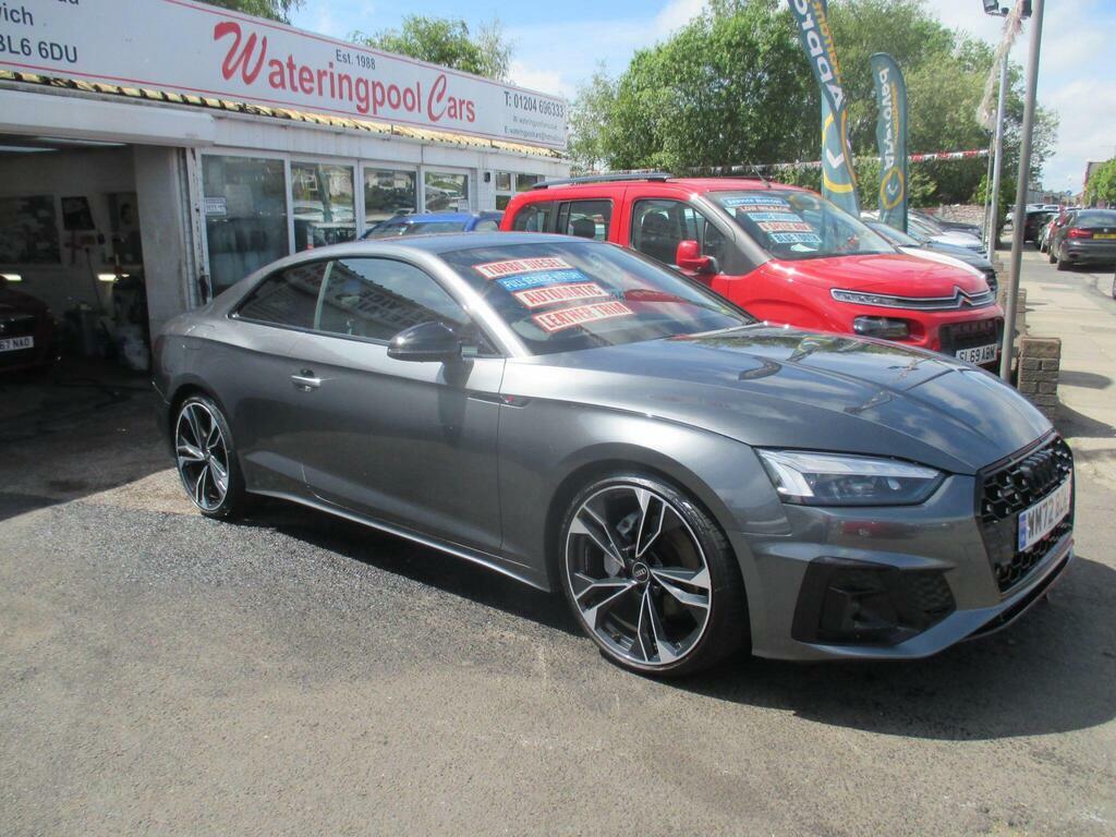 Audi A5 2.0 Tdi 40 Black Edition S Tronic Quattro Euro 6 WM72BDU Grey #3