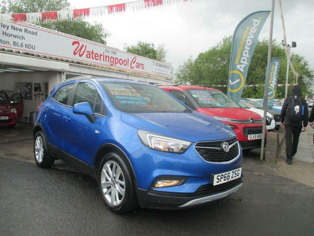 Vauxhall Mokka X 1.4I Turbo Active Euro 6 S S Blue