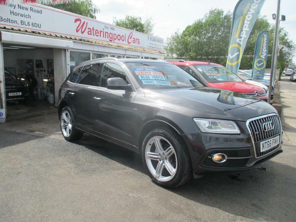 Audi Q5 2.0 Tfsi S Line Plus Quattro Euro 6 S S Grey #2