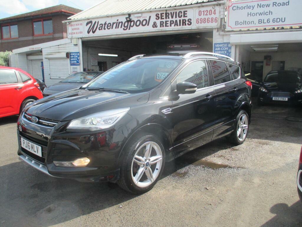 Ford Kuga 2.0 Tdci Titanium X Sport 2Wd Euro 6 S S PJ16MLV Black #5