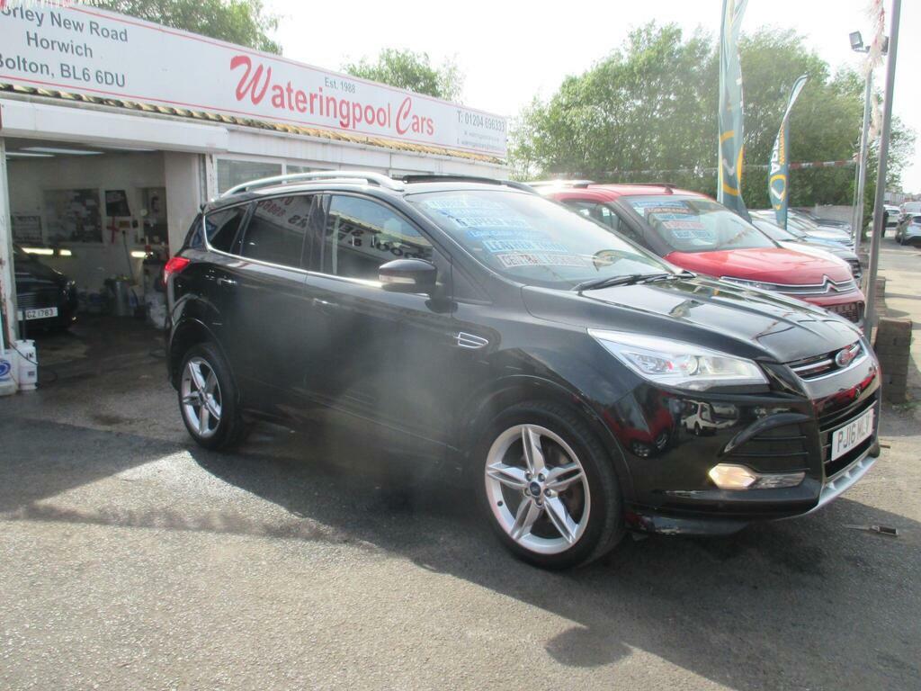 Ford Kuga 2.0 Tdci Titanium X Sport 2Wd Euro 6 S S PJ16MLV Black #2