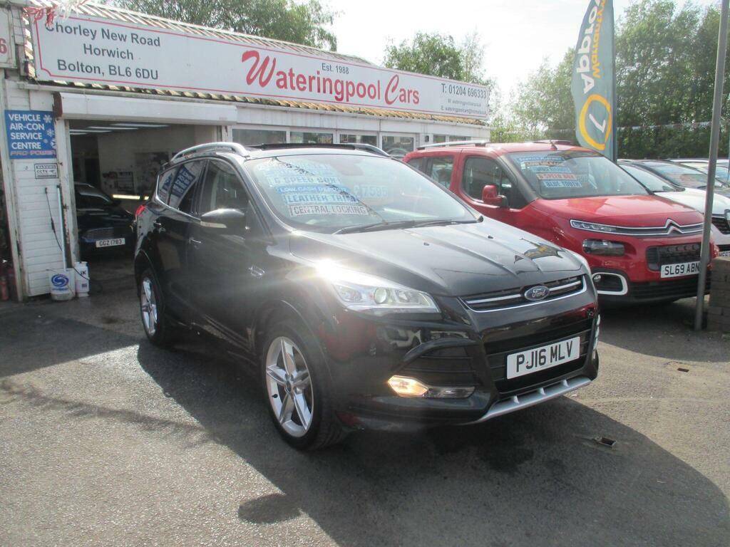 Ford Kuga 2.0 Tdci Titanium X Sport 2Wd Euro 6 S S PJ16MLV Black #3