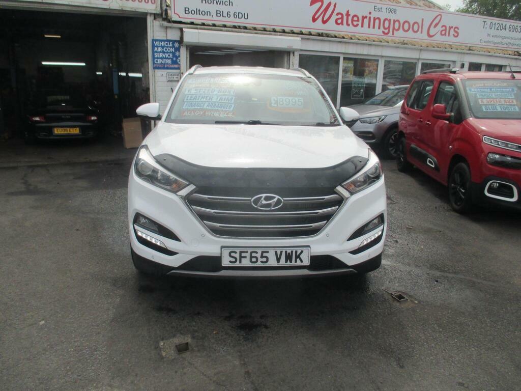 Hyundai Tucson 2.0 Crdi Blue Drive Premium Euro 6 S S SF65VWK White #4