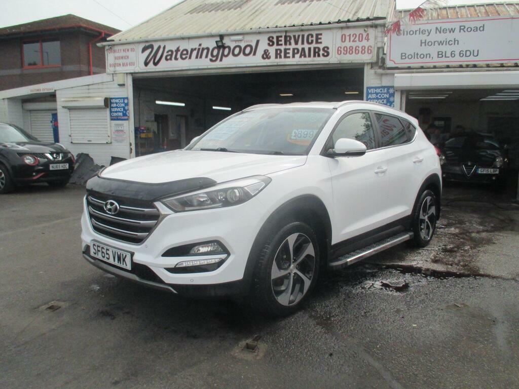 Hyundai Tucson 2.0 Crdi Blue Drive Premium Euro 6 S S SF65VWK White #5