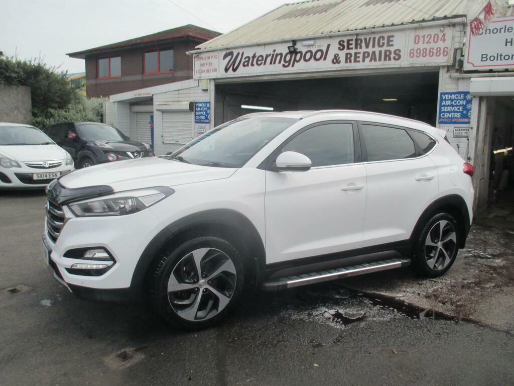 Hyundai Tucson 2.0 Crdi Blue Drive Premium Euro 6 S S SF65VWK White #6