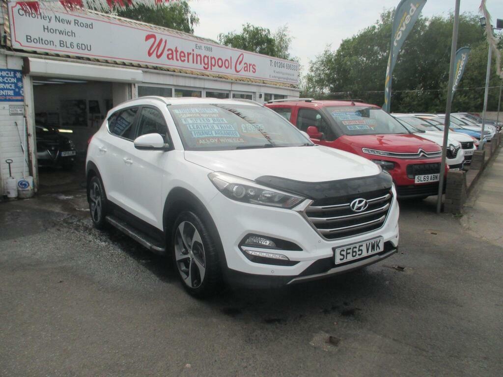 Hyundai Tucson 2.0 Crdi Blue Drive Premium Euro 6 S S White