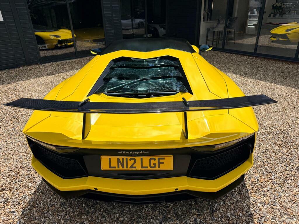 Lamborghini Aventador Coupe Orange #27