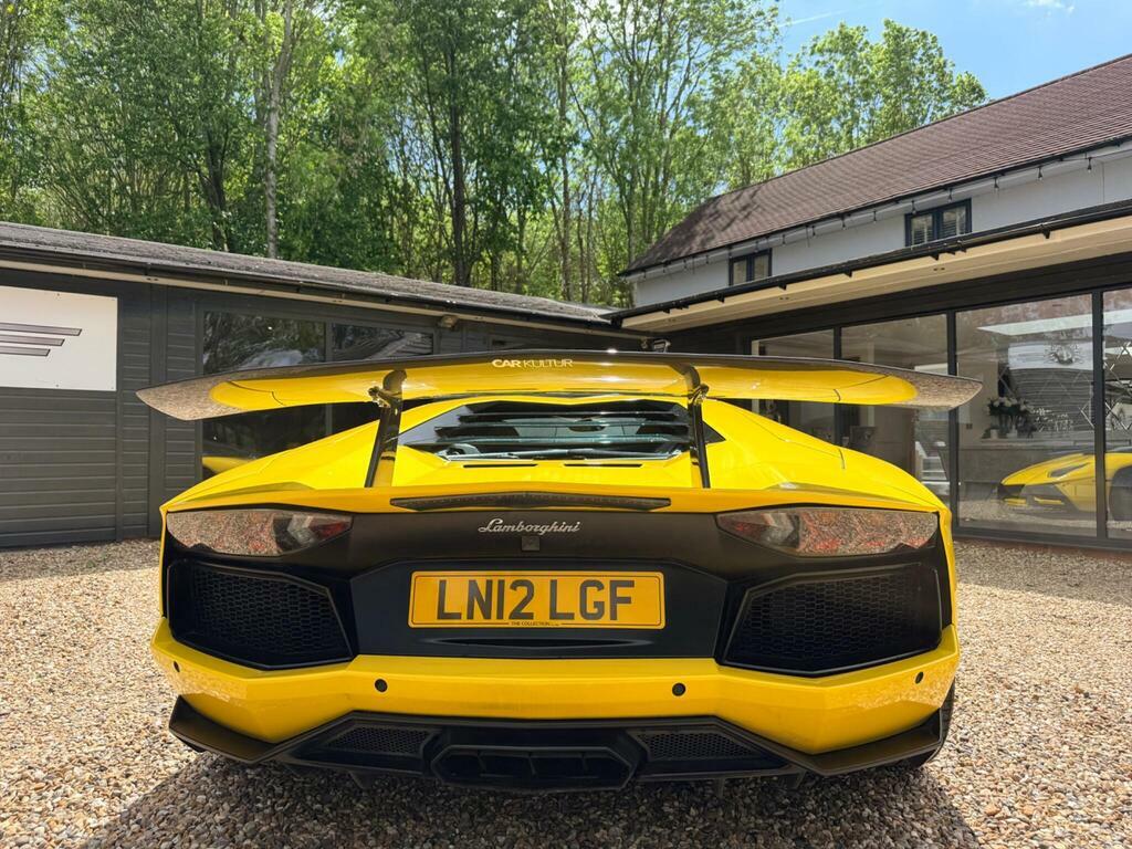 Lamborghini Aventador Coupe Orange #26