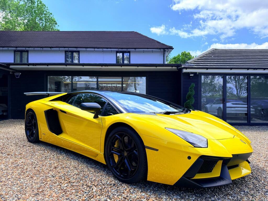 Lamborghini Aventador Coupe Orange #11