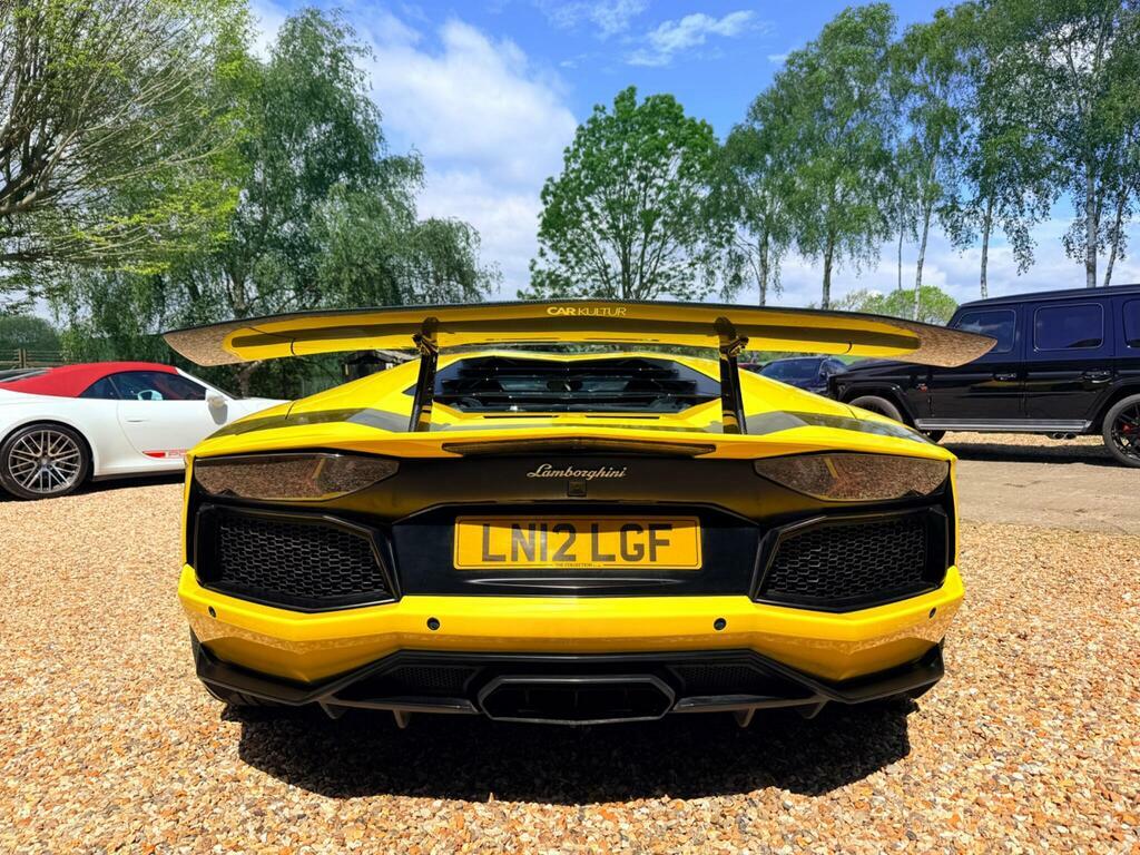 Lamborghini Aventador Coupe Orange #8