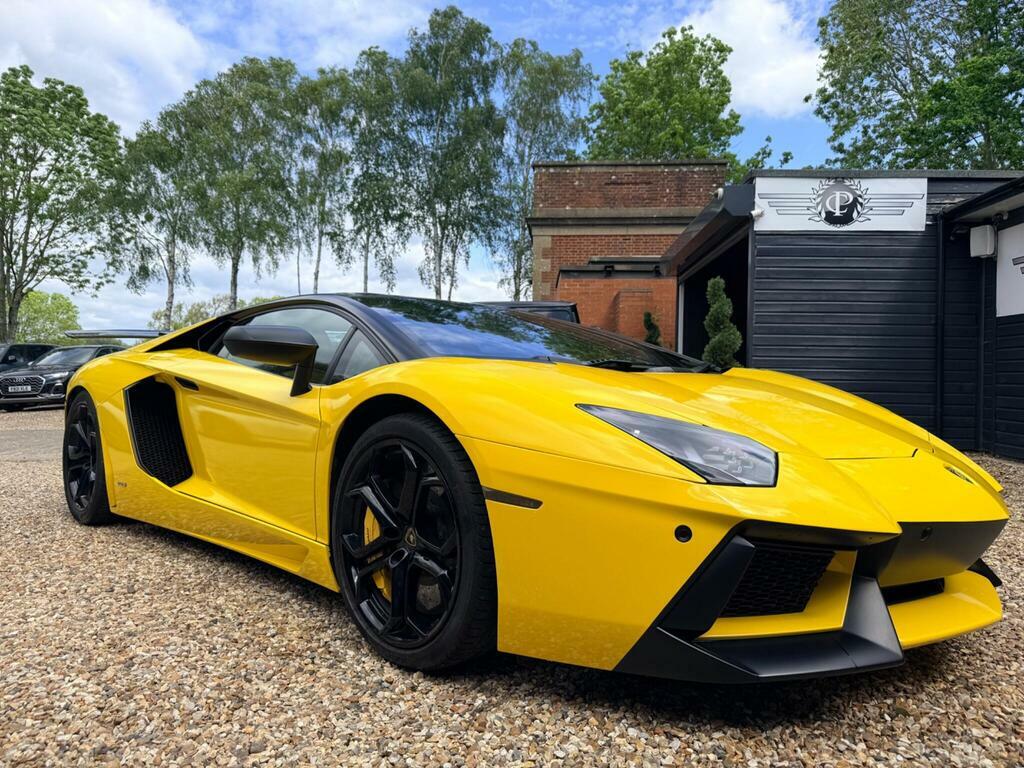 Lamborghini Aventador Coupe Orange #32