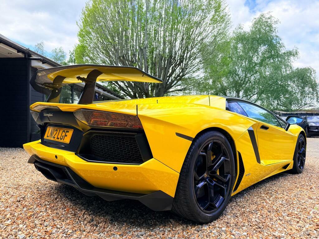 Lamborghini Aventador Coupe Orange #19
