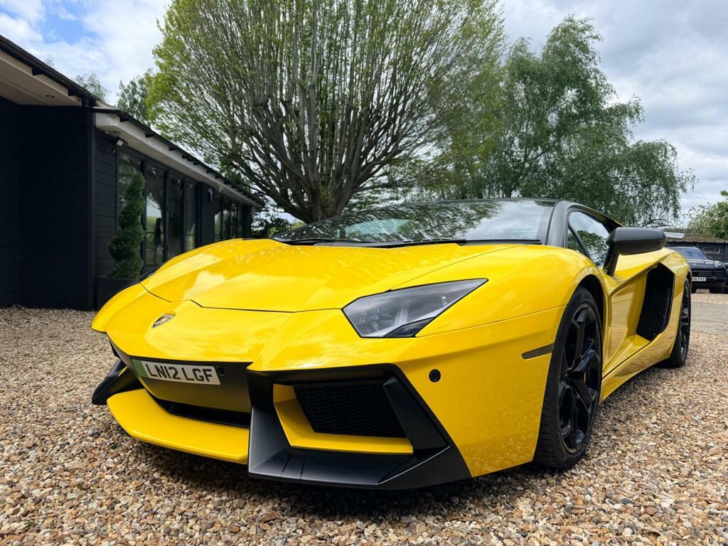 Lamborghini Aventador Coupe Orange #34