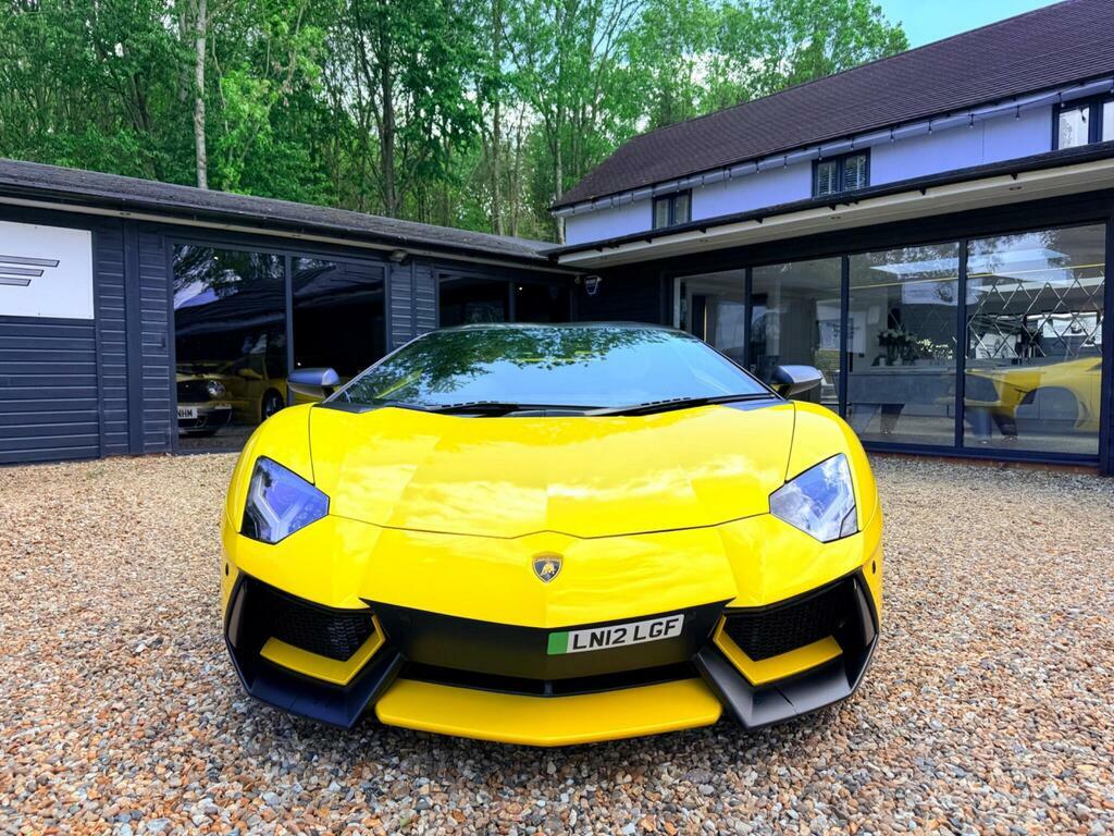 Lamborghini Aventador Coupe Orange #14