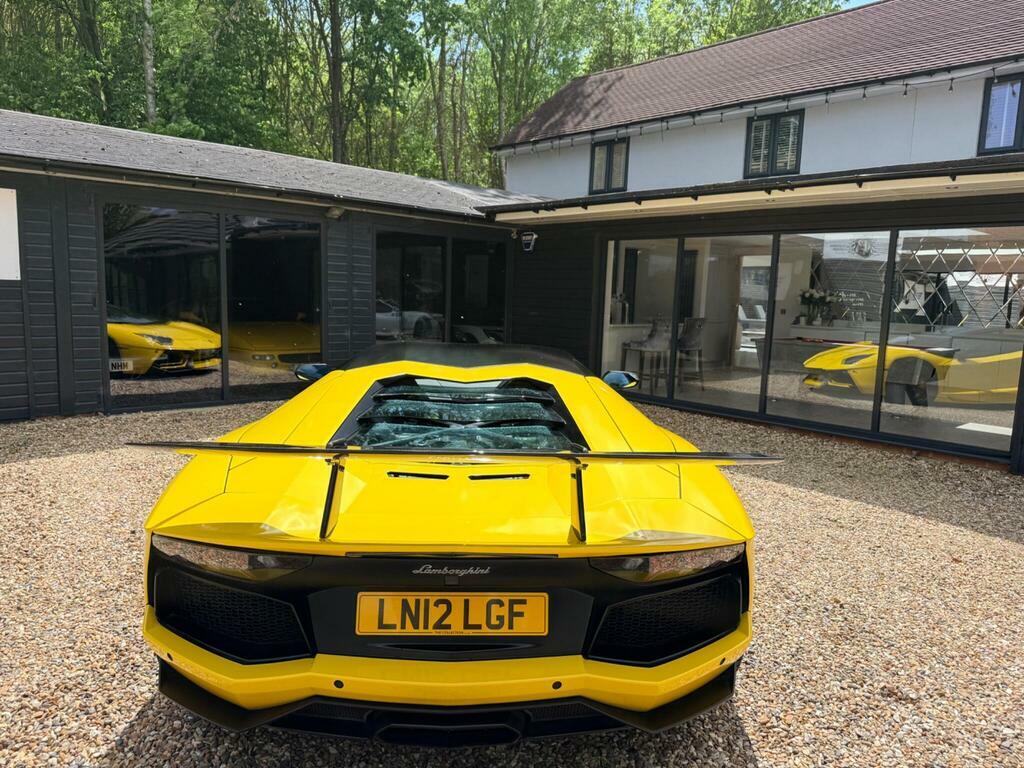 Lamborghini Aventador Coupe Orange #25