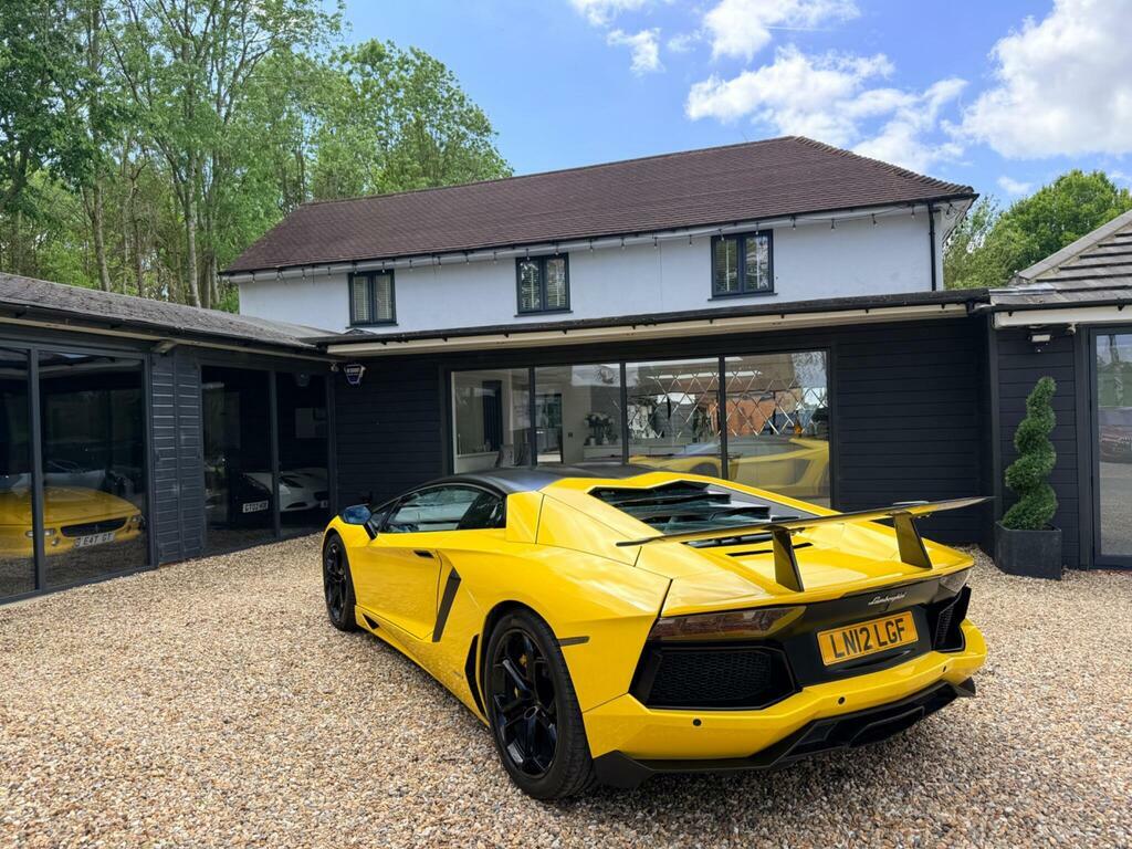 Lamborghini Aventador Coupe Orange #38