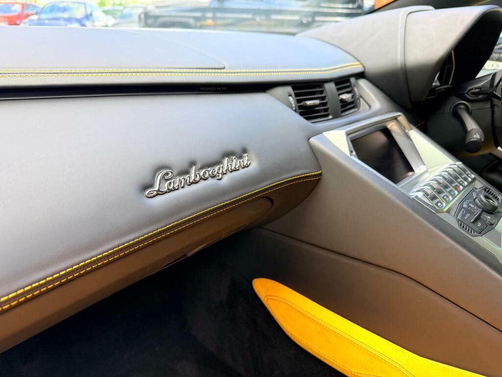 Lamborghini Aventador Coupe Orange #48