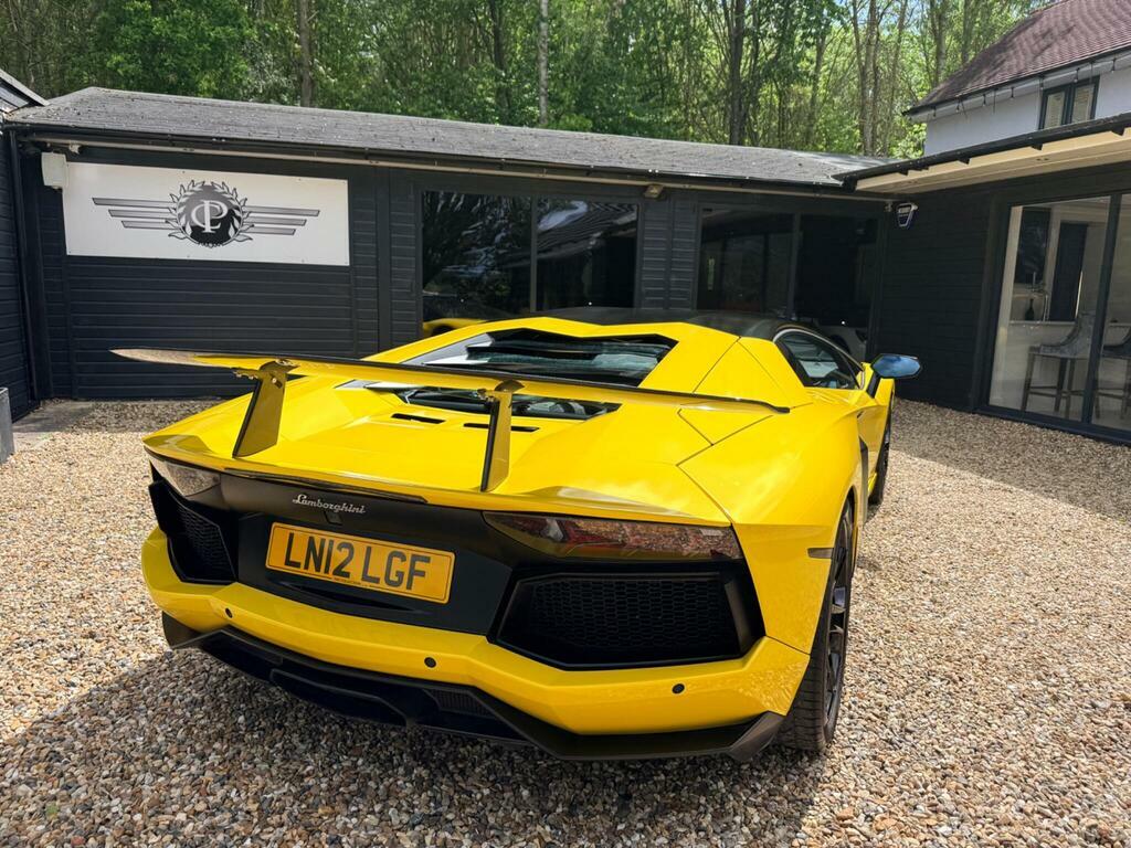 Lamborghini Aventador Coupe Orange #28