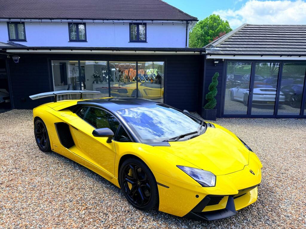 Lamborghini Aventador Coupe Orange #12