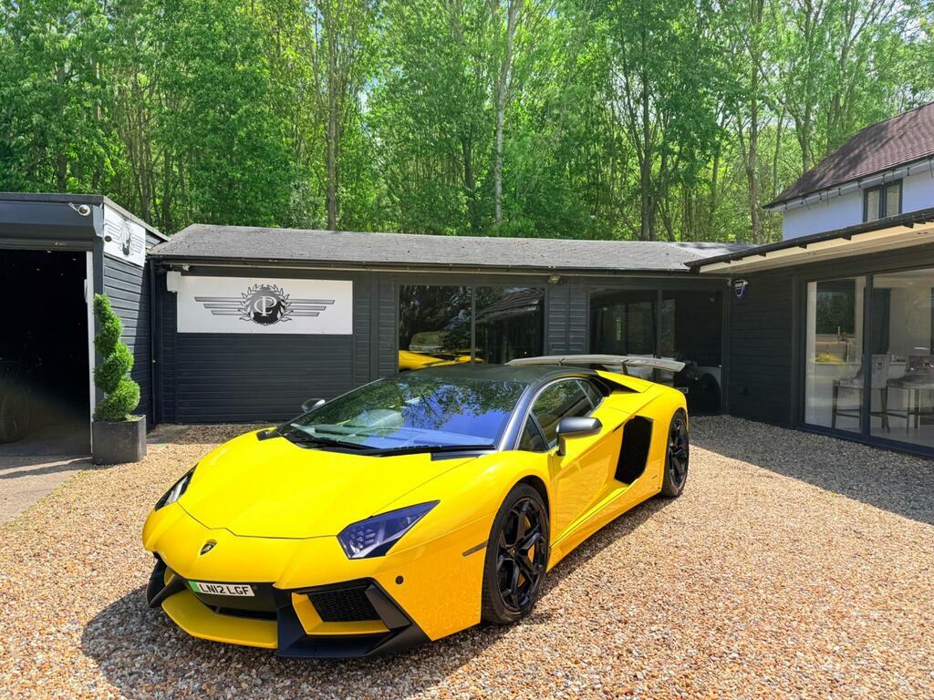 Lamborghini Aventador 6.5 V12 Lp 700-4 Isr 4Wd Euro 5 Black #3