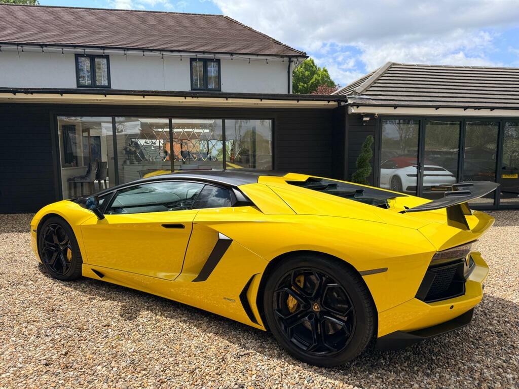 Lamborghini Aventador Coupe Orange #23