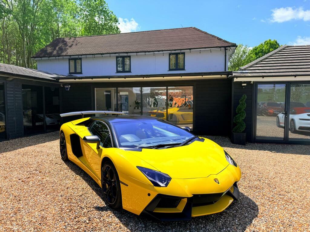 Lamborghini Aventador 6.5 V12 Lp 700-4 Isr 4Wd Euro 5 Black #2