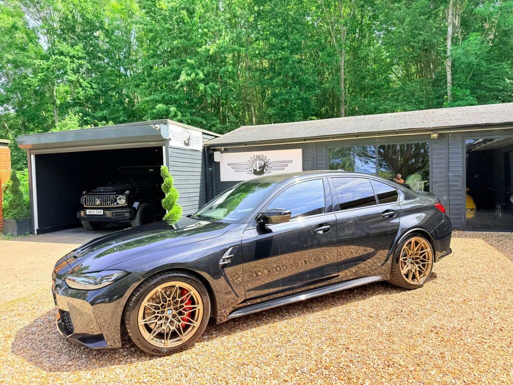 BMW M3 3.0 Biturbo Competition Steptronic M Xdrive Euro 6 PE71WVB Black #4