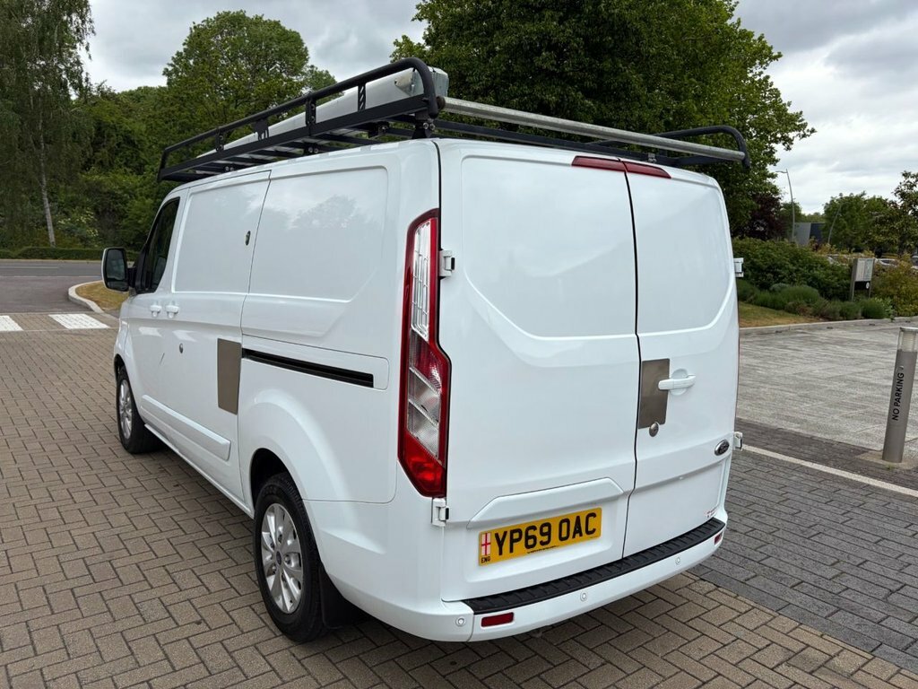 Ford Transit Custom 2L Limited YP69OAC White #6