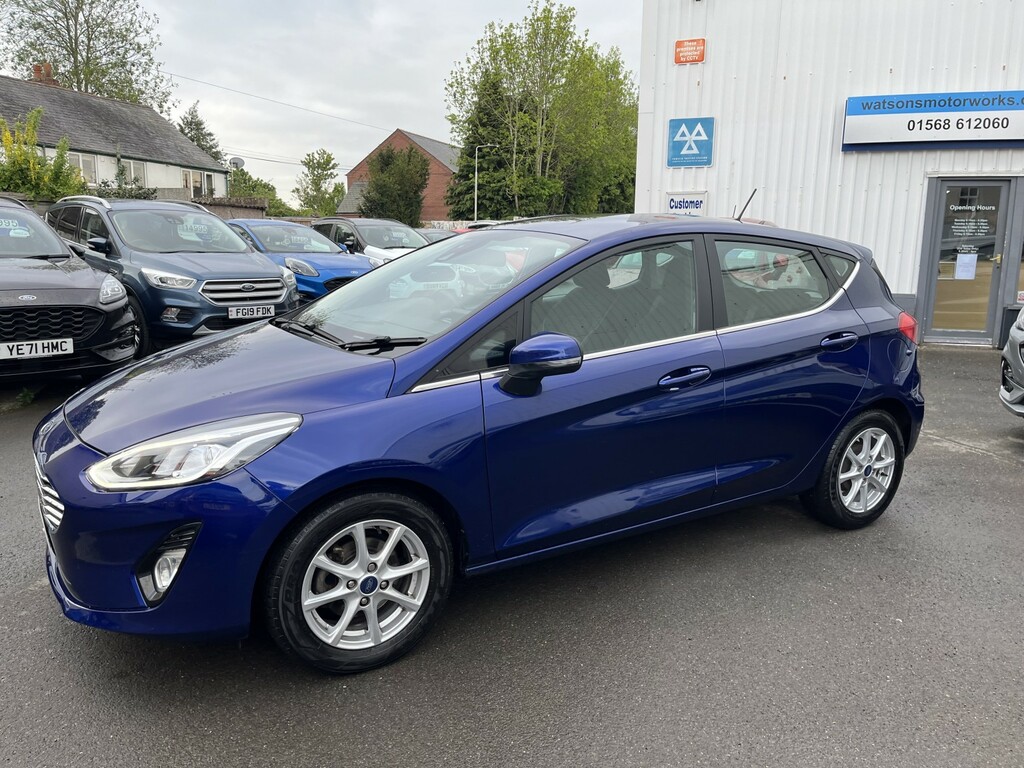 Ford Fiesta Hatchback 1.0 T Ecoboost Zetec, 30297 Mi Blue