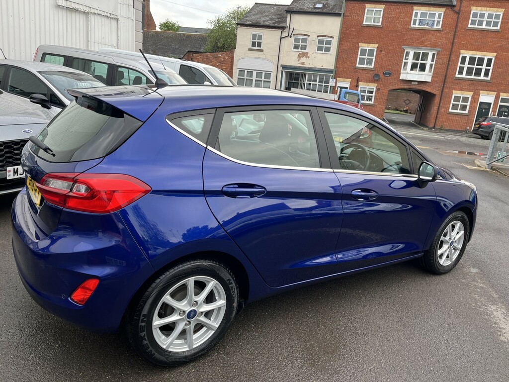Ford Fiesta Hatchback 1.0 T Ecoboost Zetec, 30297 Mi CK18GLY Blue #4